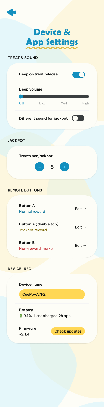 Device Settings
